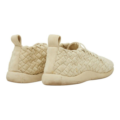 Bottega Veneta Intrecciato Plat Sneakers Low-Cut Green Canvas 42 — view 4