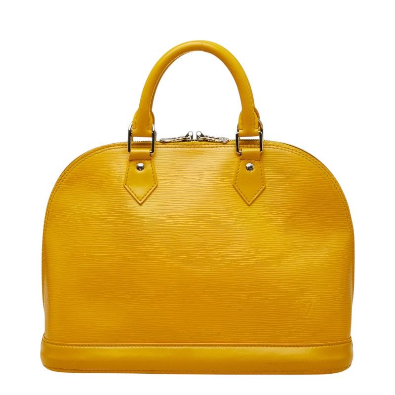 Louis Vuitton Epi Alma PM Handbag Mimosa Leather
