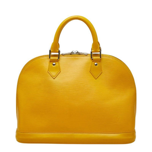 Louis Vuitton Epi Alma PM Handbag Mimosa Leather