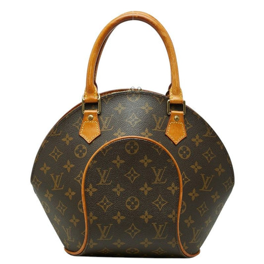 Louis Vuitton Monogram Ellipse PM Handbag Brown Leather