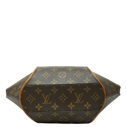 Louis Vuitton Monogram Ellipse PM Handbag Brown Leather — view 4