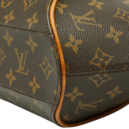 Louis Vuitton Monogram Ellipse PM Handbag Brown Leather — view 5
