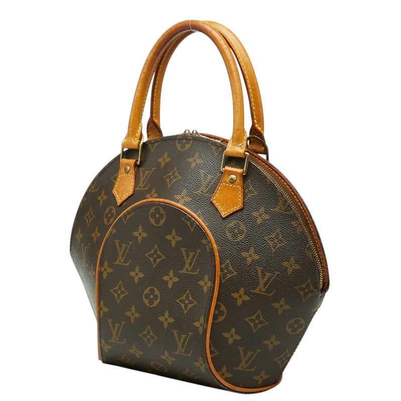Louis Vuitton Monogram Ellipse PM Handbag Brown Leather — view 2