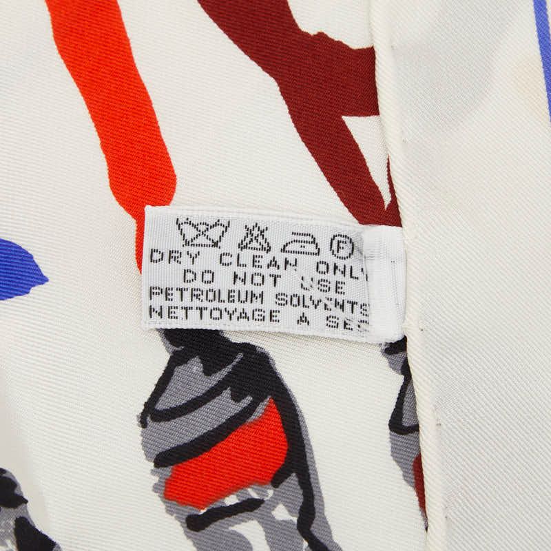 Louis Vuitton Paint Pattern Scarf Large Multicolor Silk — view 5
