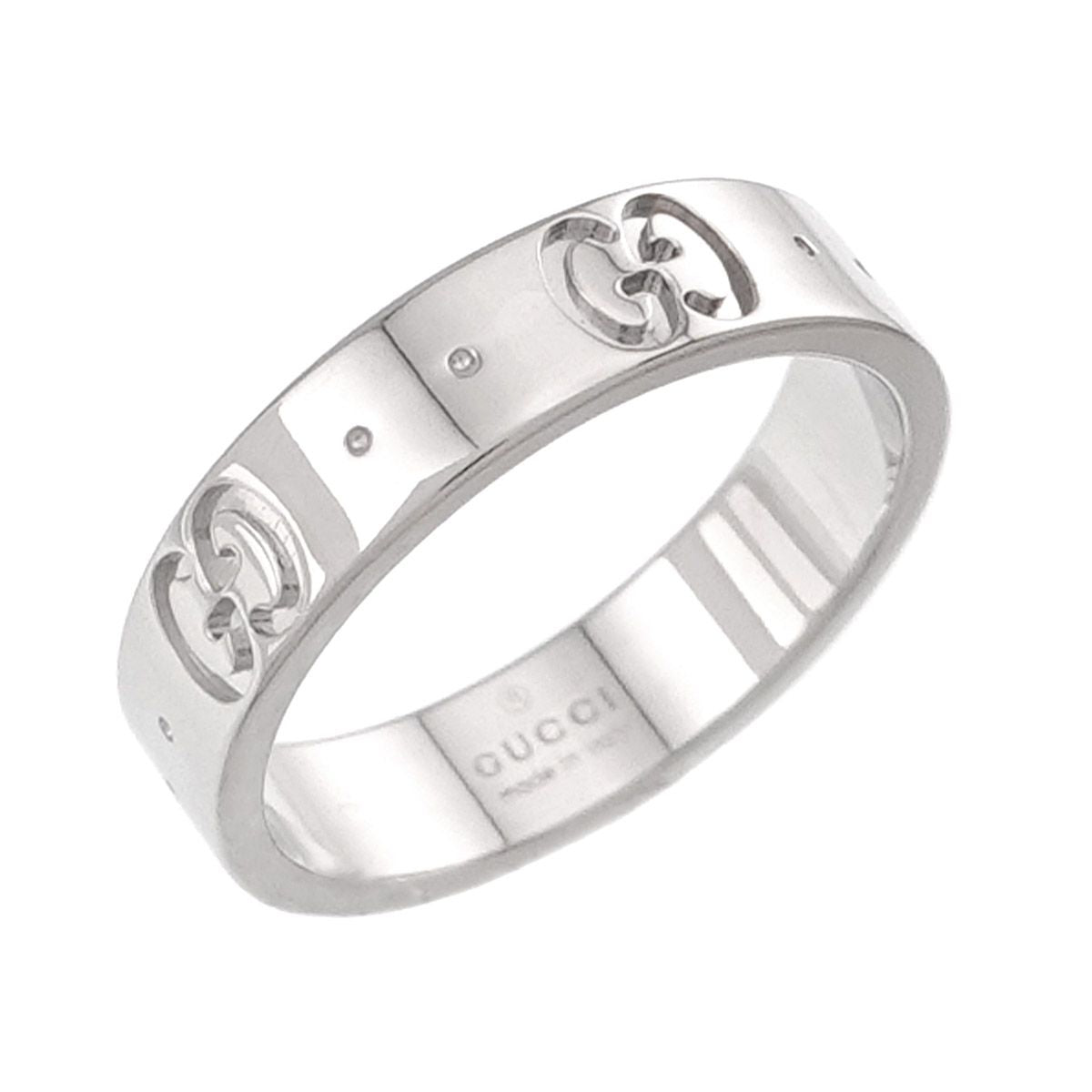 Gucci Icon Ring 18K White Gold — view 6