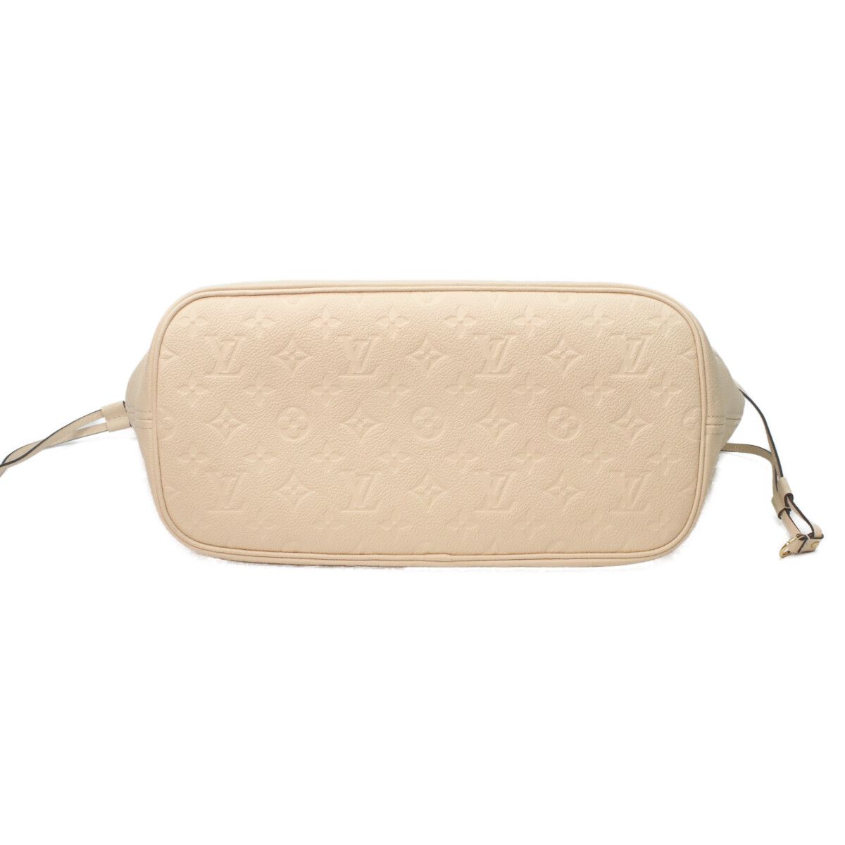 Louis Vuitton Monogram Empreinte Cream Neverfull — view 5