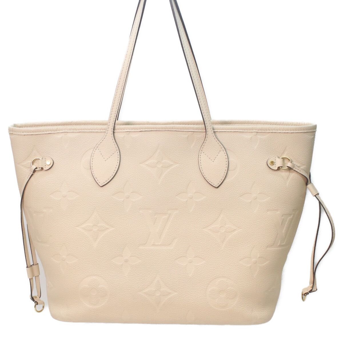 Louis Vuitton Monogram Empreinte Cream Neverfull