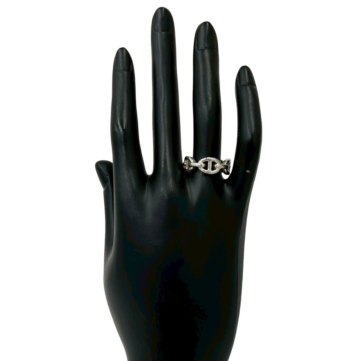 Hermes Enchainee Ring 925 Sterling Silver — view 2