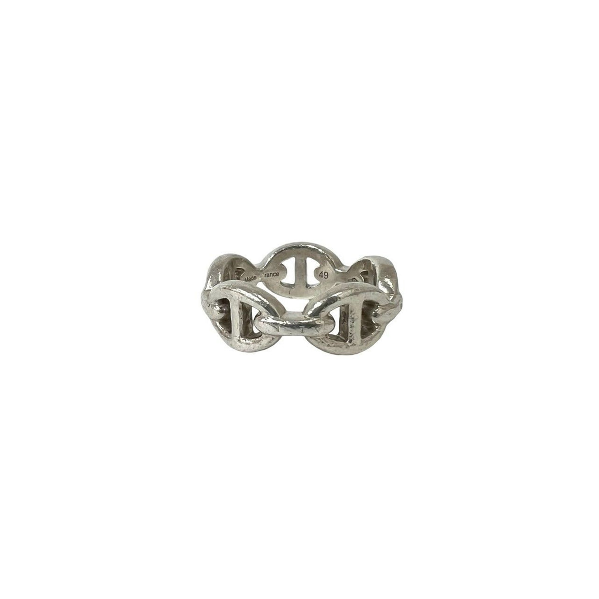 Hermes Enchainee Ring 925 Sterling Silver — view 5