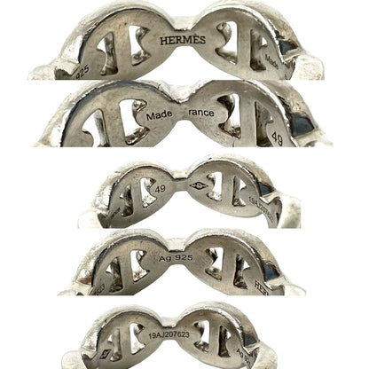Hermes Enchainee Ring 925 Sterling Silver — view 3