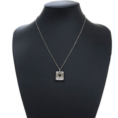 Hermes Ass Doucle Necklace Silver — view 7