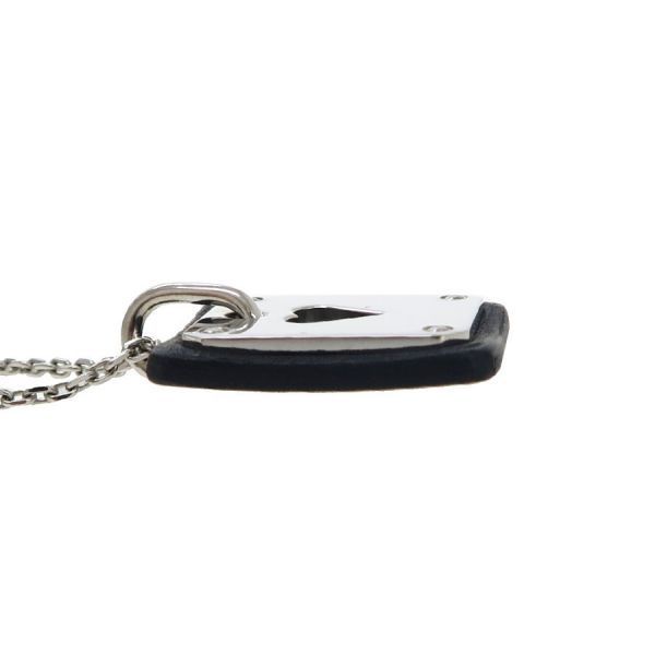 Hermes Ass Doucle Necklace Silver — view 4