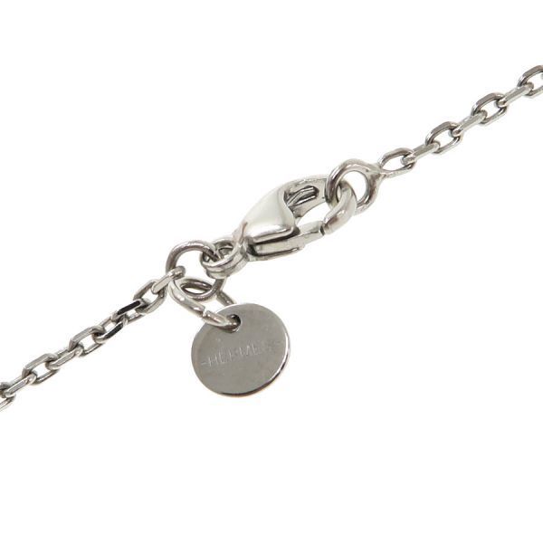 Hermes Ass Doucle Necklace Silver — view 5