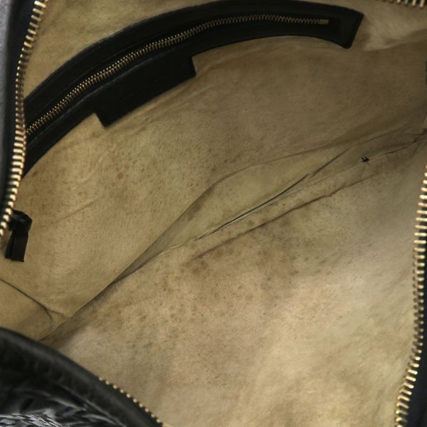 Bottega Veneta Shoulder Black Messenger Bag — view 2