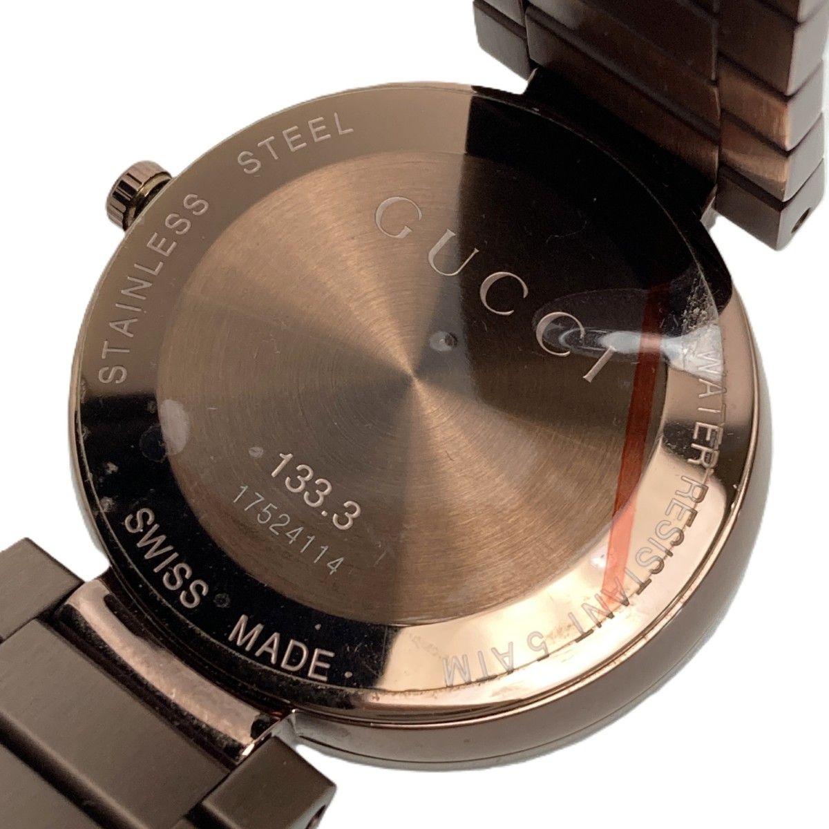 Gucci Interlocking G 133.3 Gray Quartz Watch Instruction Manual — view 4