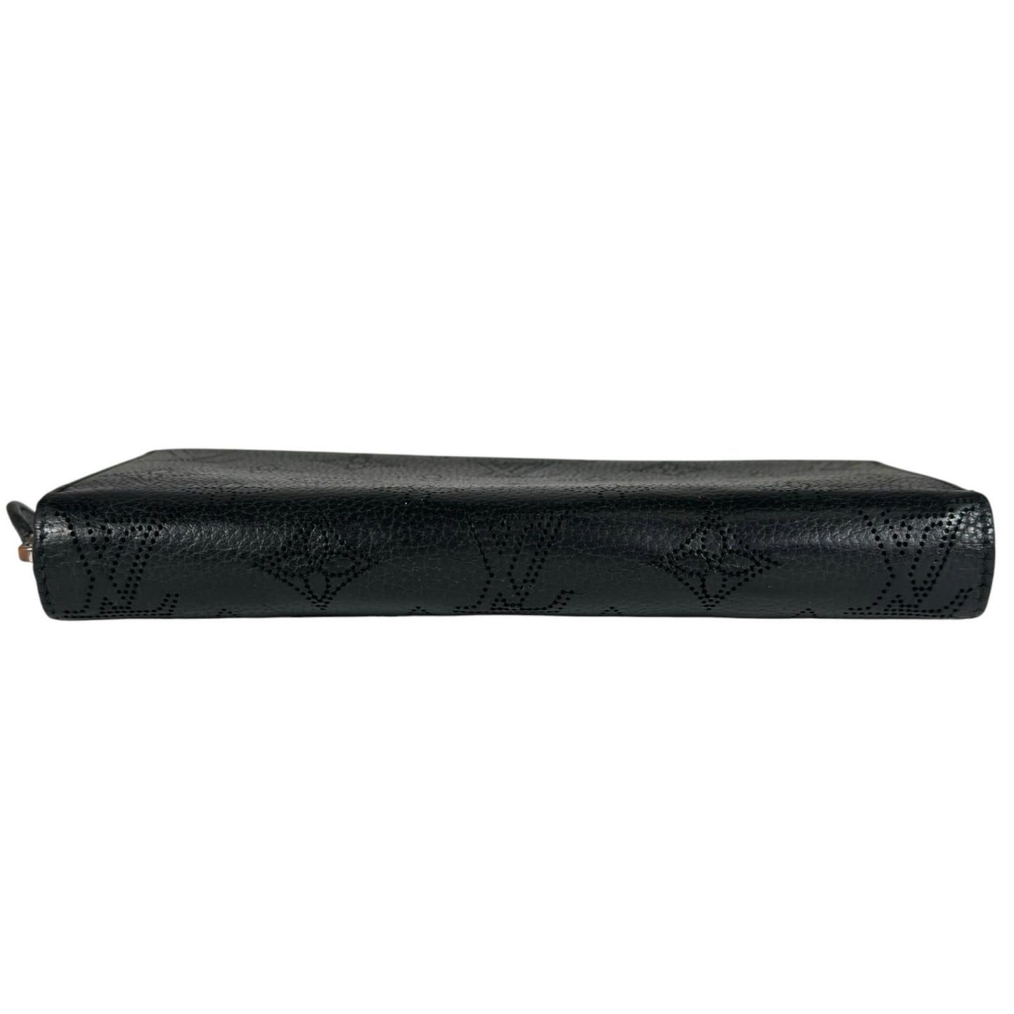 Louis Vuitton Mahina Zippy Wallet Monogram Canvas Black — view 4