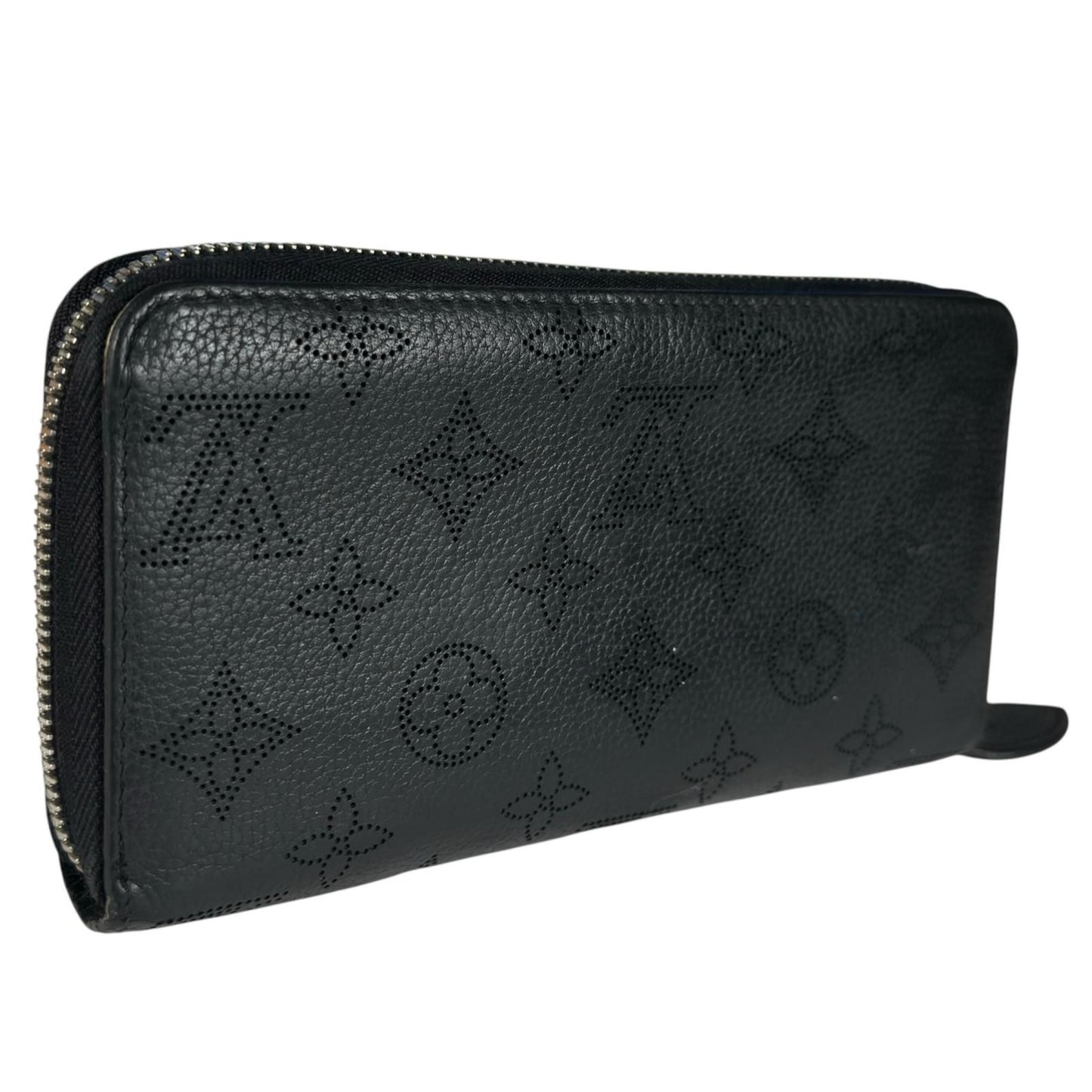 Louis Vuitton Mahina Zippy Wallet Monogram Canvas Black — view 3