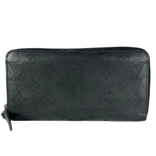 Louis Vuitton Mahina Zippy Wallet Monogram Canvas Black