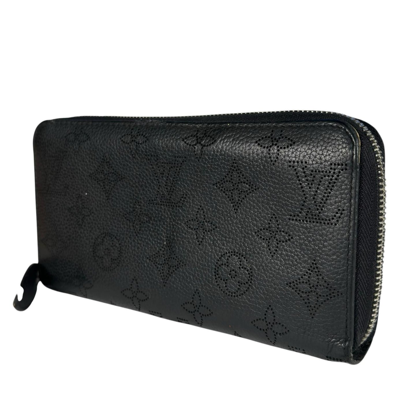 Louis Vuitton Mahina Zippy Wallet Monogram Canvas Black — view 2