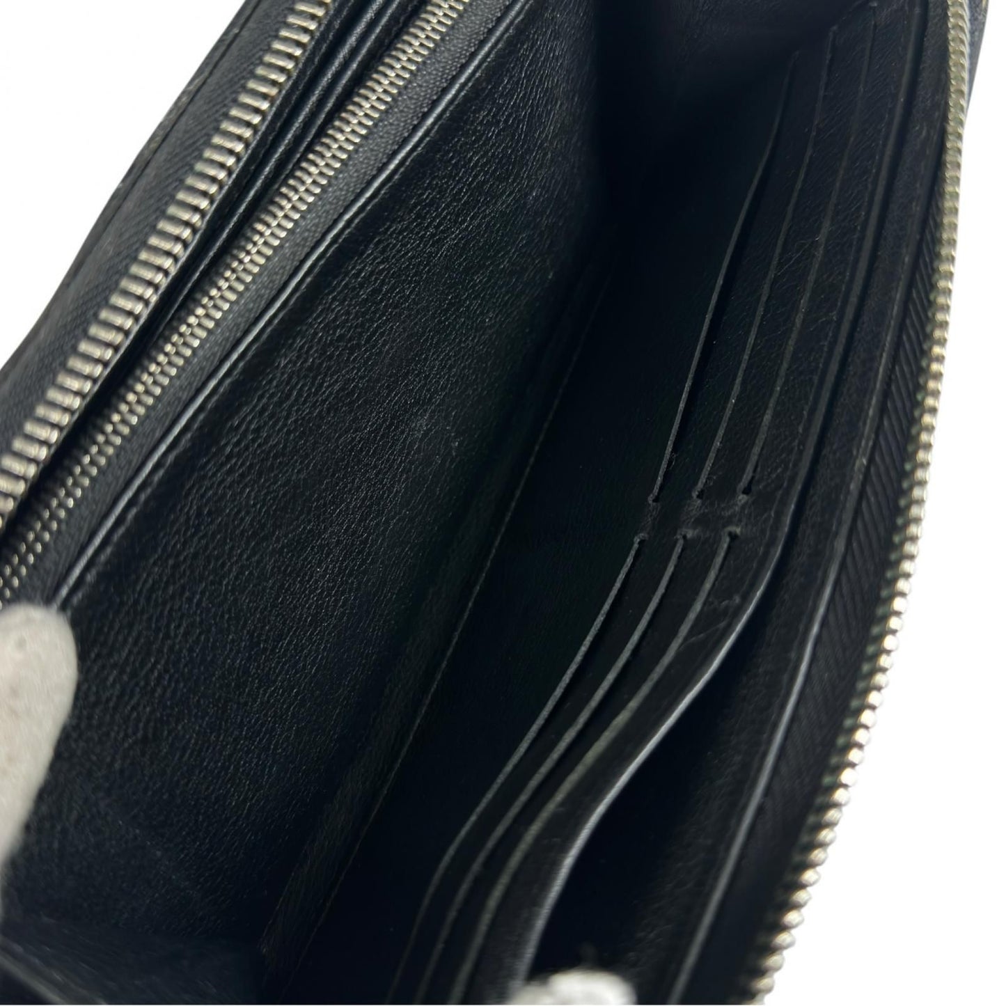 Louis Vuitton Mahina Zippy Wallet Monogram Canvas Black — view 6