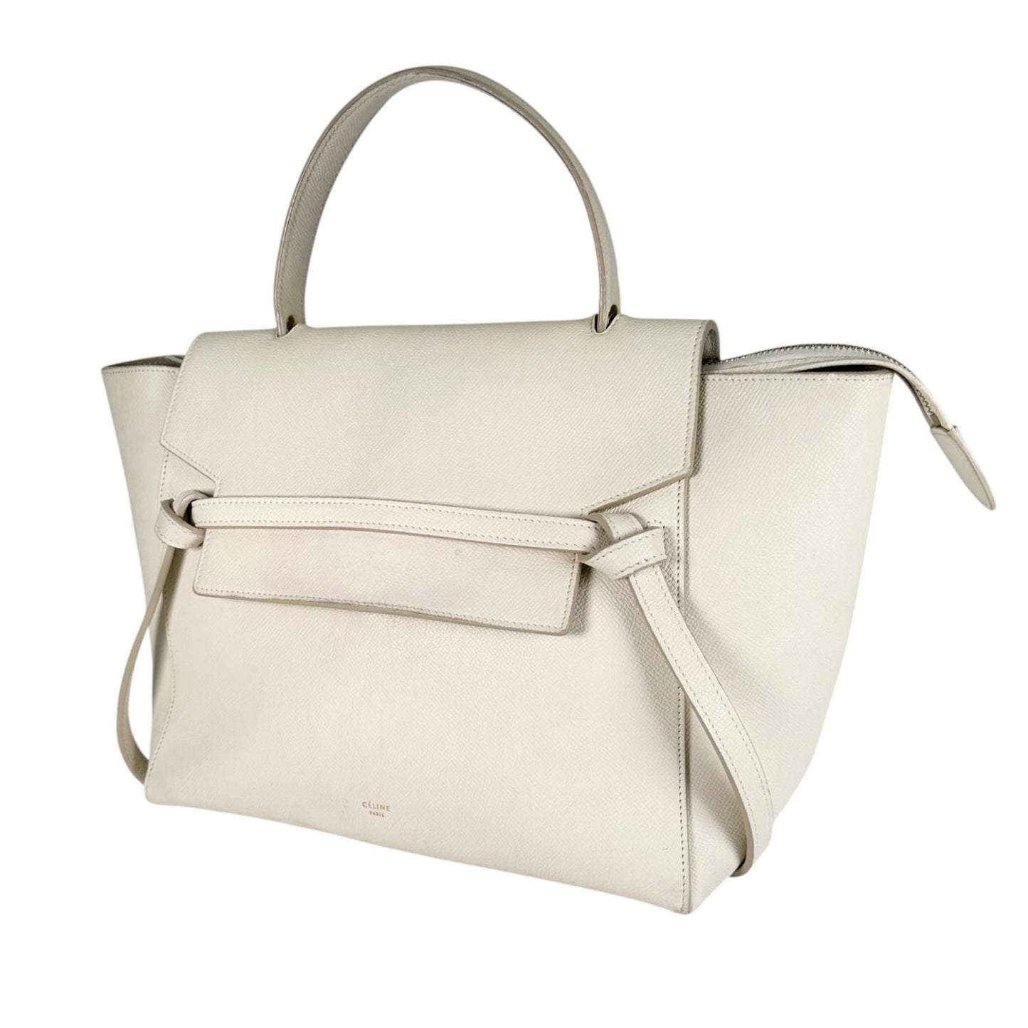 Celine Belt Bag Leather Ivory — view 2