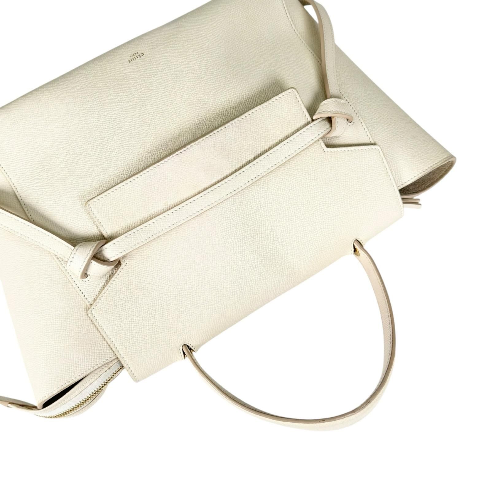 Celine Belt Bag Leather Ivory — view 5