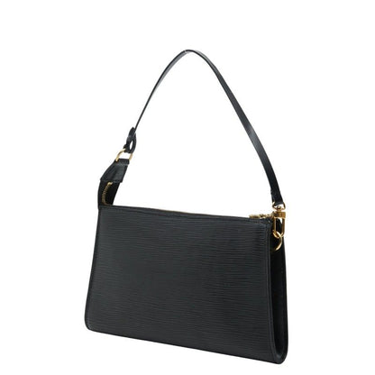 Louis Vuitton Epi Pochette Accessoire Handbag Noir Black Leather — view 2
