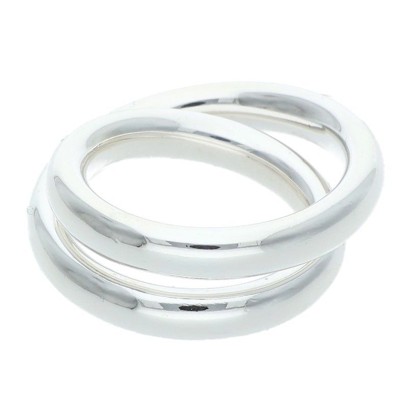 Hermes Vertige Silver Ring — view 2