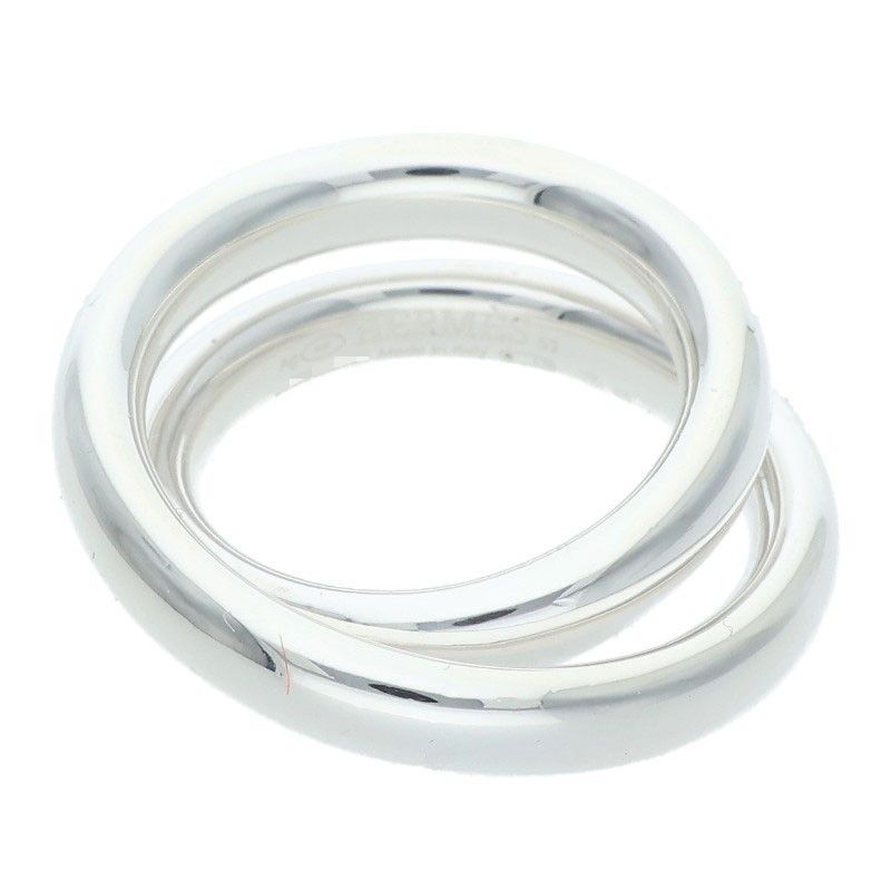 Hermes Vertige Silver Ring