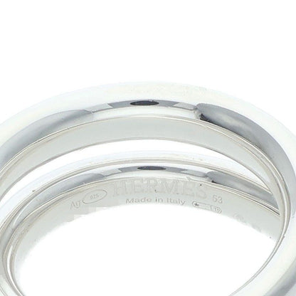 Hermes Vertige Silver Ring — view 3
