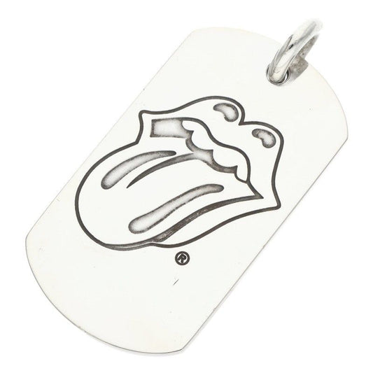 Chrome Hearts LT Lip and Tongue Dog Tag Large Pendant