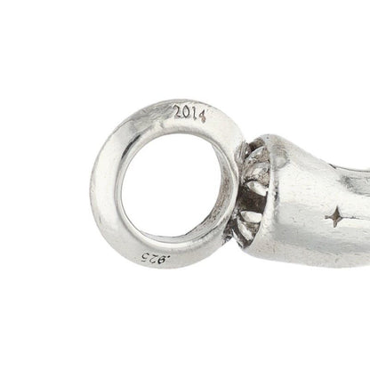 Chrome Hearts Cornicello Small Silver Pendant — view 4