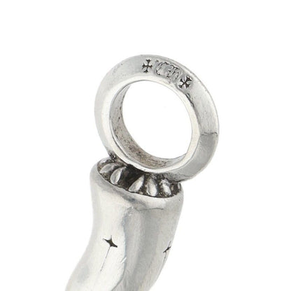 Chrome Hearts Cornicello Small Silver Pendant — view 3