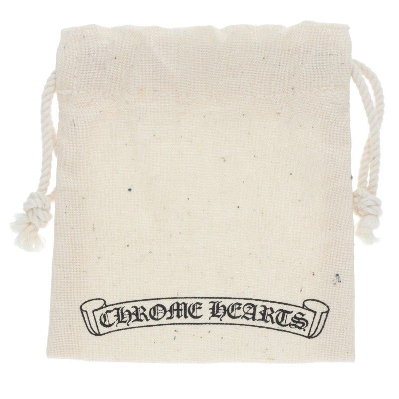 Chrome Hearts Rubber Hoop Cross Small Band Silicone Single Earring — view 5