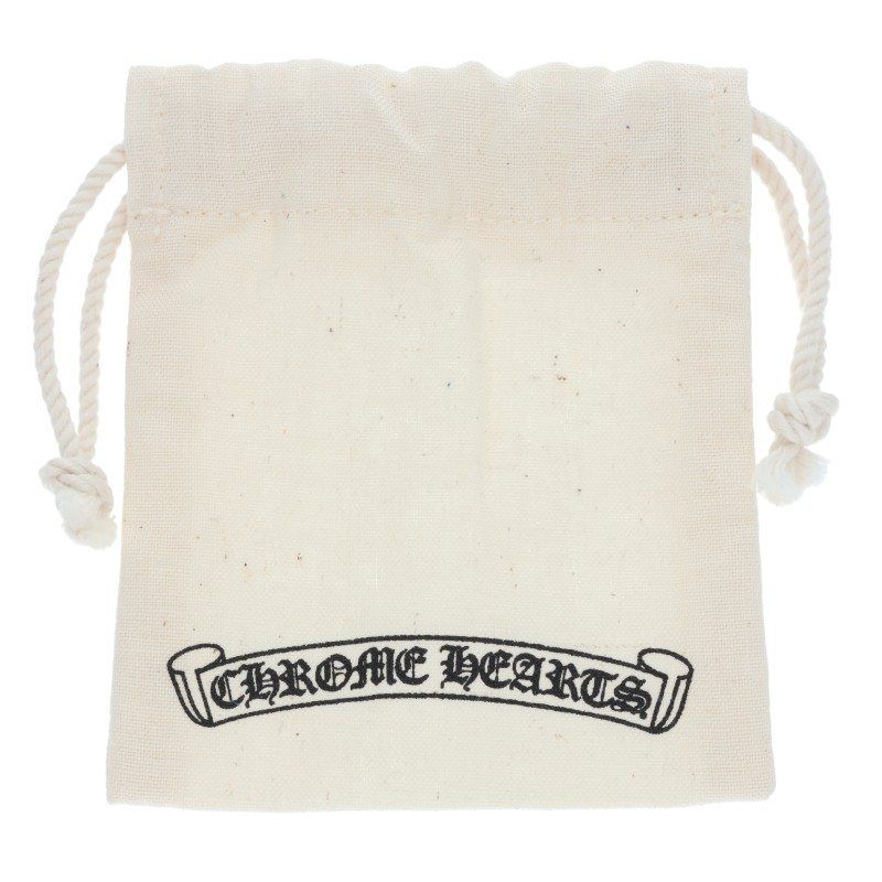 Chrome Hearts Rubber Hoop Cross Small Band Silicone Single Earring — view 5
