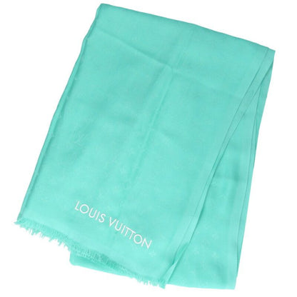 Louis Vuitton Etole Monogram Essential All Over Cotton Fringe Shawl Scarf