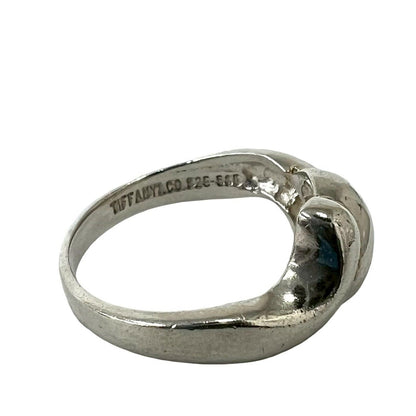 Tiffany & Co Twist Trop Ring 925 Sterling Silver Gold — view 3