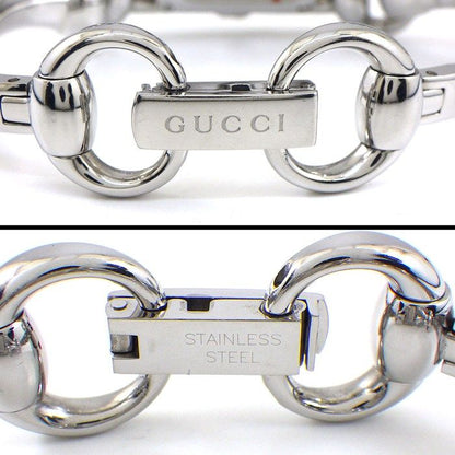 Gucci Watch Signoria 116.5 12 Points Diamond Index Square White Mother Of Pearl — view 5
