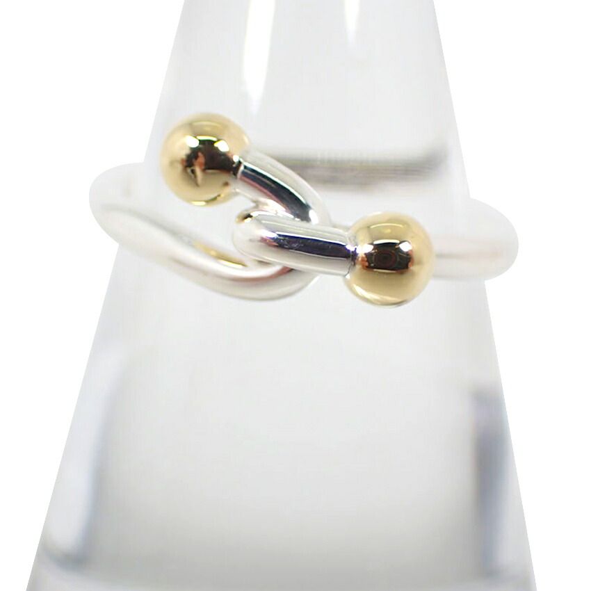 Tiffany & Co 925 750 Double Eye Ring