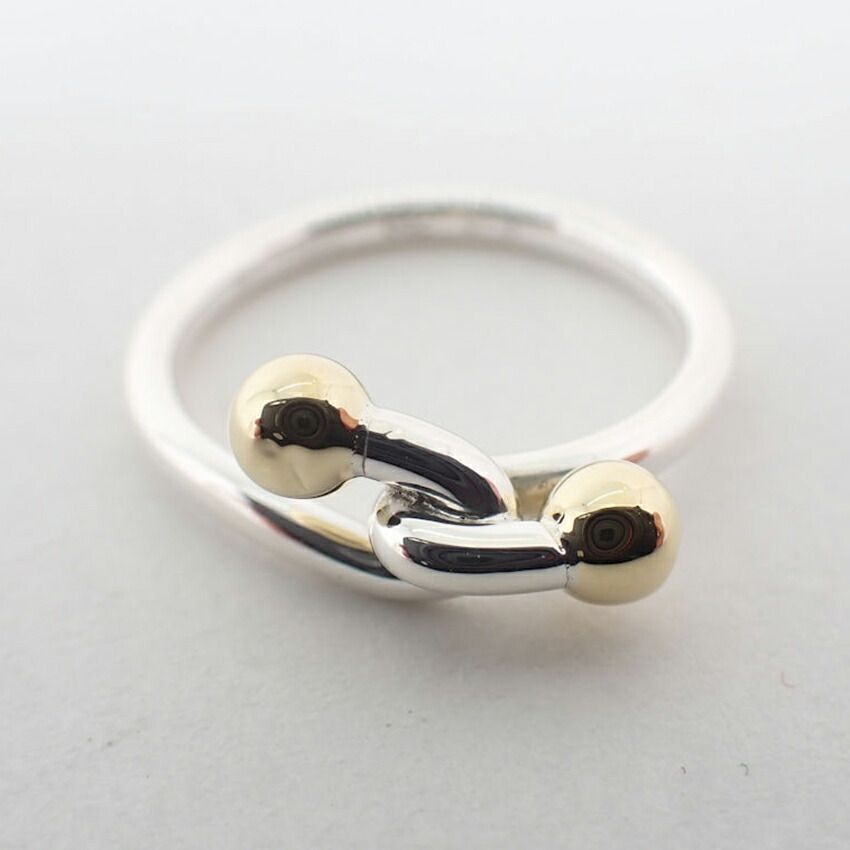 Tiffany & Co 925 750 Double Eye Ring — view 4