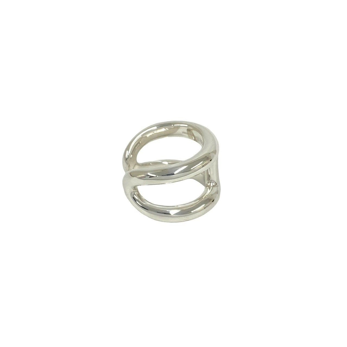 Hermes Osmose GM 925 Sterling Silver Ring — view 5