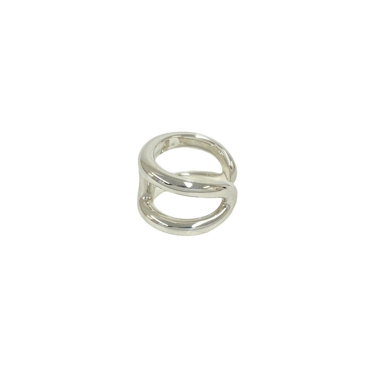 Hermes Osmose GM 925 Sterling Silver Ring — view 4