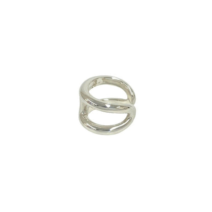 Hermes Osmose GM 925 Sterling Silver Ring — view 4