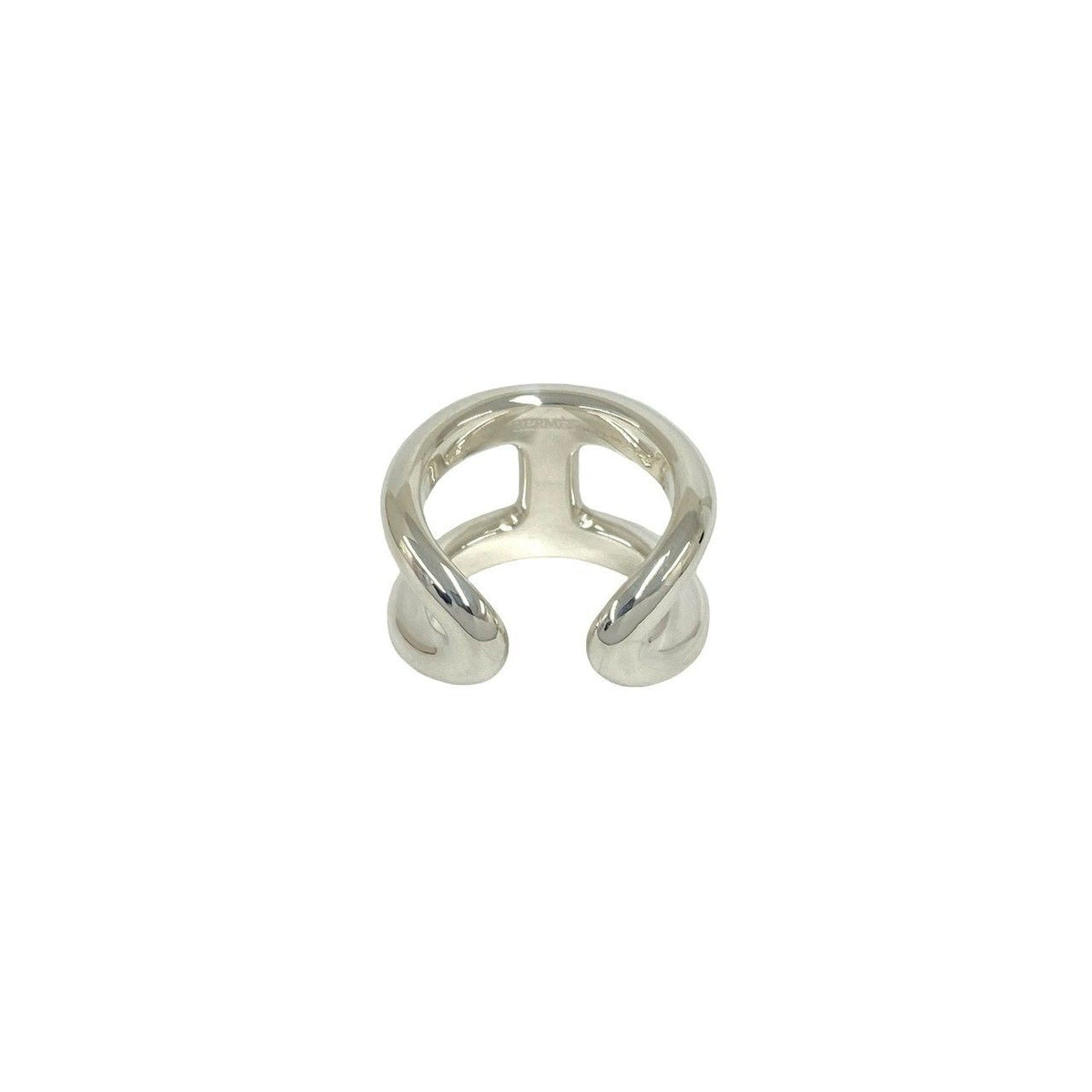 Hermes Osmose GM 925 Sterling Silver Ring — view 6