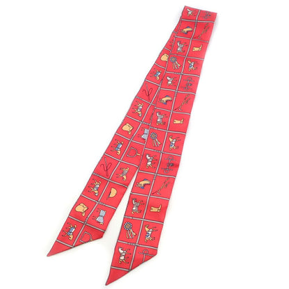 Hermes Ten Twilly Scarf Couvertures Et Tenues de Jour