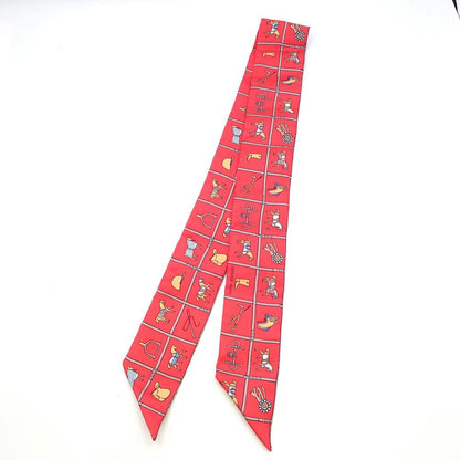 Hermes Ten Twilly Scarf Couvertures Et Tenues de Jour — view 2