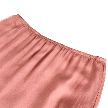 Gucci 100% Silk Inner Removable Petticoat Lace Skirt Pink — view 4