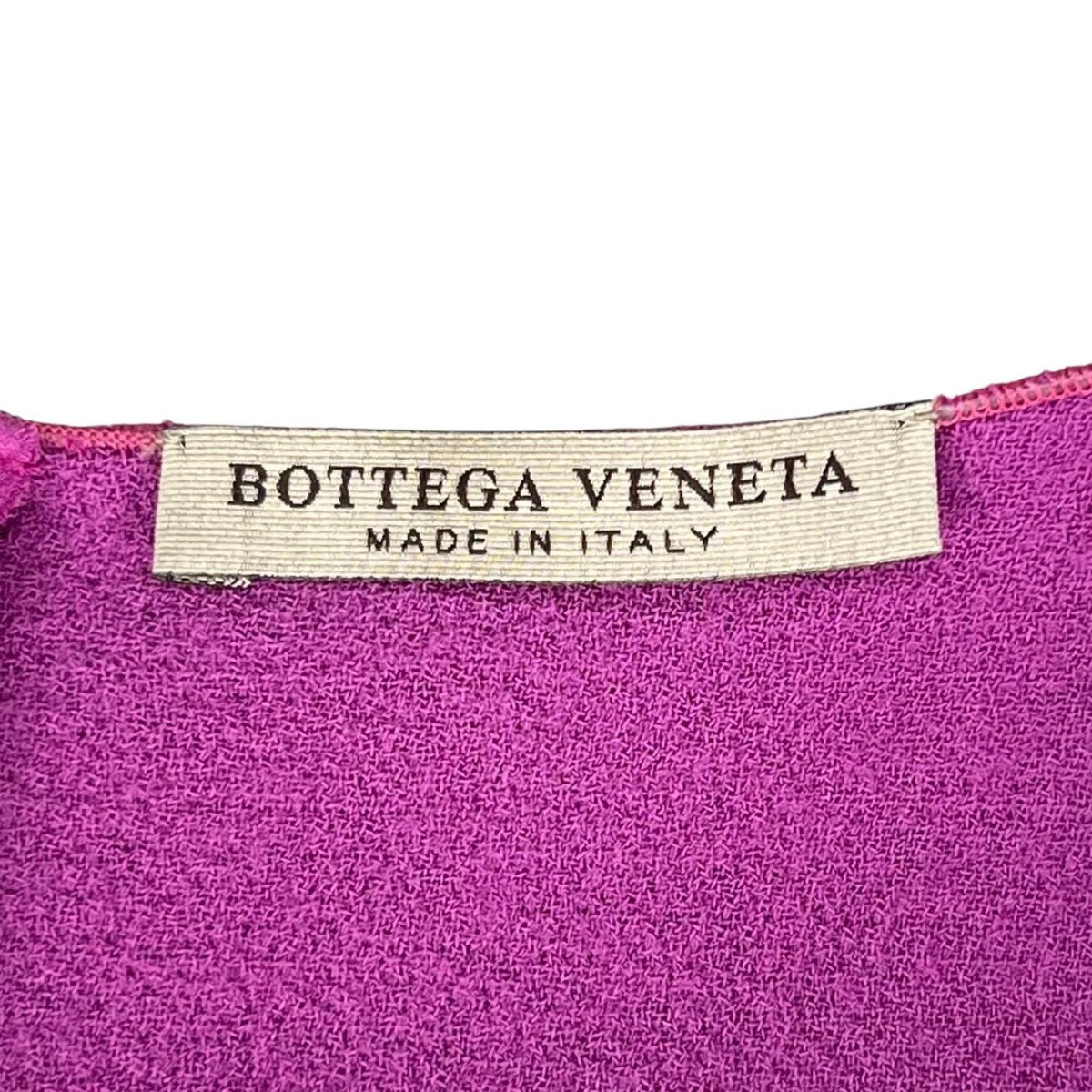 Bottega Veneta Wool Frill Dress Purple 40 — view 6