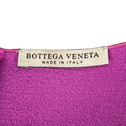 Bottega Veneta Wool Frill Dress Purple 40 — view 6
