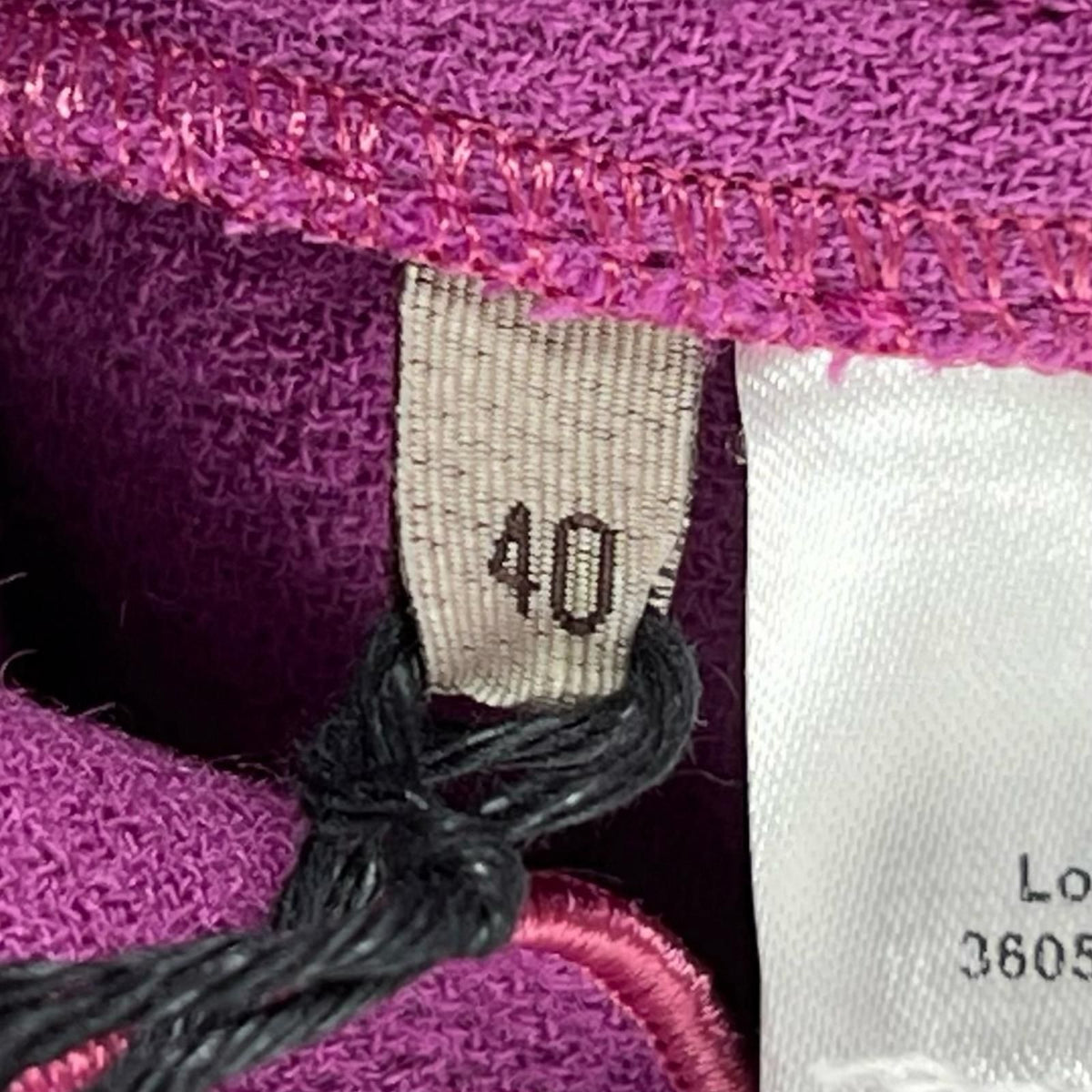 Bottega Veneta Wool Frill Dress Purple 40 — view 7